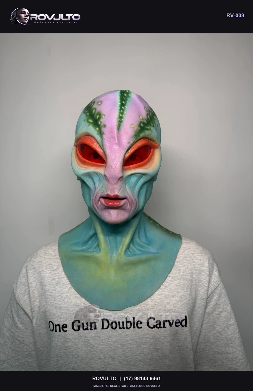 Alien colorido — foto principal