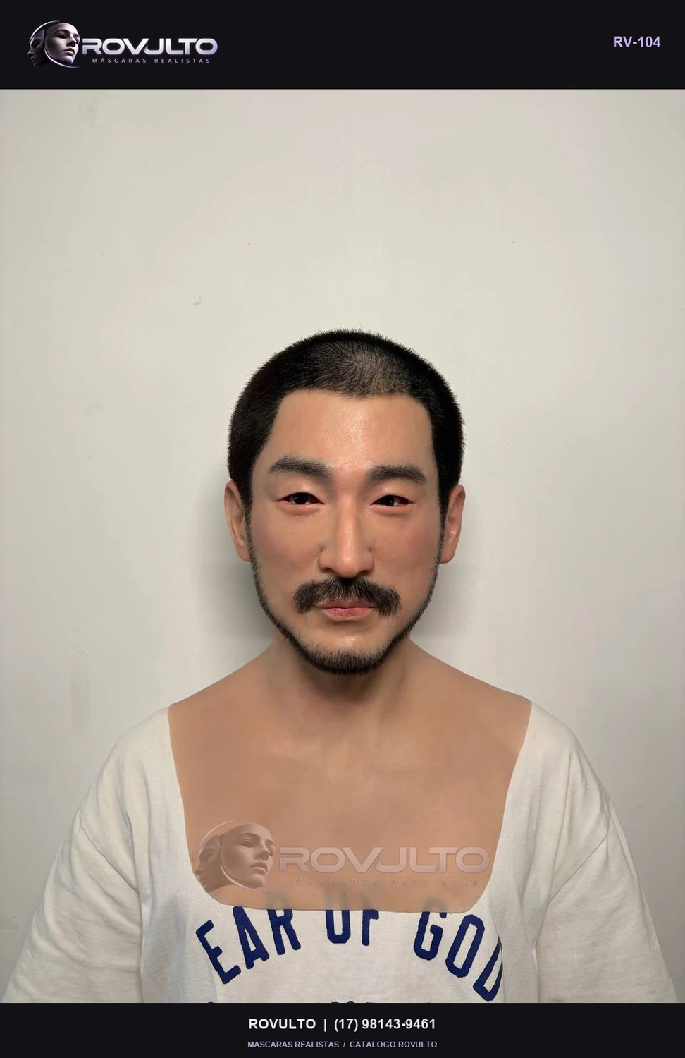 Bigode e cabelo curto — foto principal
